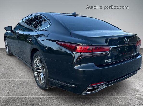 JTHC51FF4J5000165 2018 LEXUS LS Black Передня права чверть
