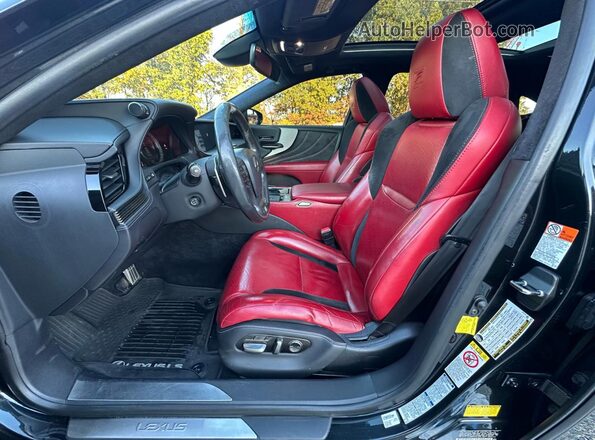JTHC51FF4J5000165 2018 LEXUS LS Black Вид наклейки з VIN-кодом