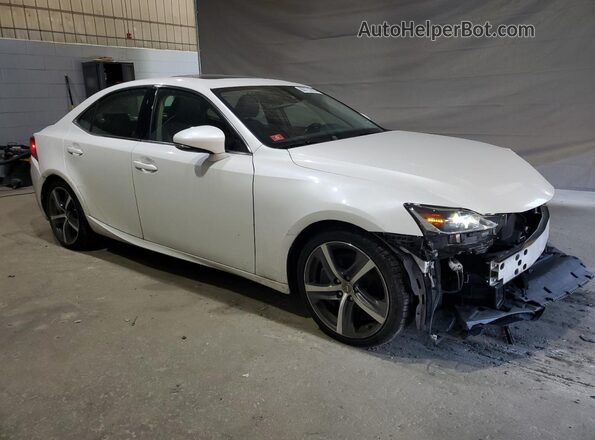 JTHC81D21J5028514 2018 LEXUS IS White Przód prawy