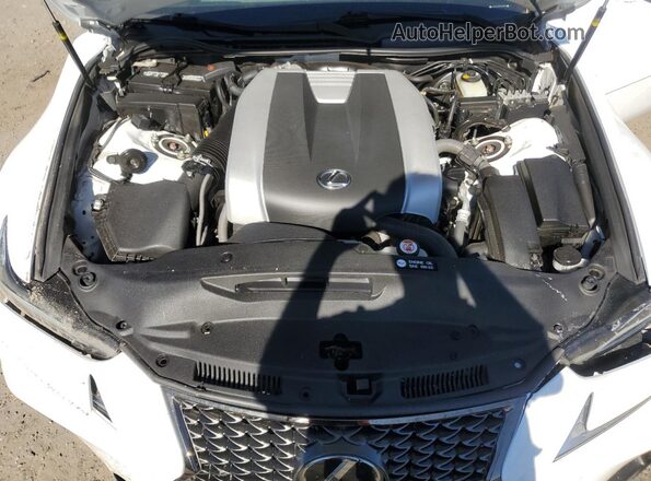 JTHC81D2XK5036404 2019 LEXUS IS White უკანა სალონის ხედი
