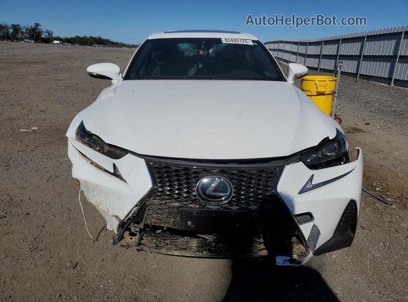 JTHC81D2XK5036404 2019 LEXUS IS White წინა ხედი