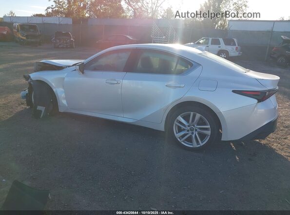 JTHC81F24M5045079 2021 LEXUS IS 300 White Задня ліва чверть
