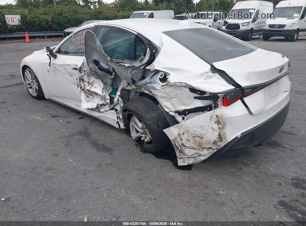 JTHCA1D22P5126755 2023 LEXUS IS 300 White Trasero izquierdo