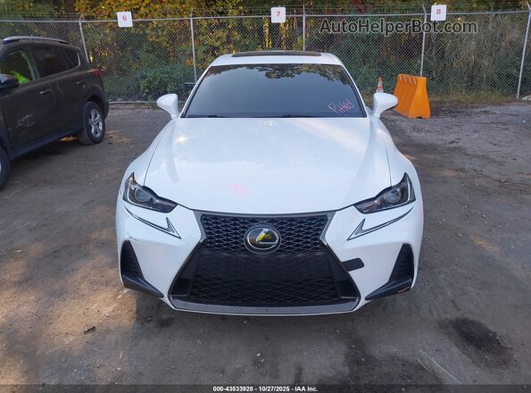 JTHCE1D22H5013801 2017 LEXUS IS 350 White Vista del cuadro de instrumentos