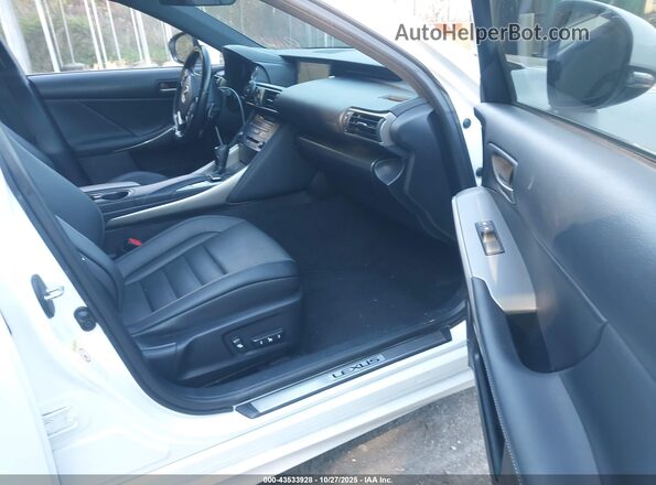 JTHCE1D22H5013801 2017 LEXUS IS 350 White Vista interior delantera