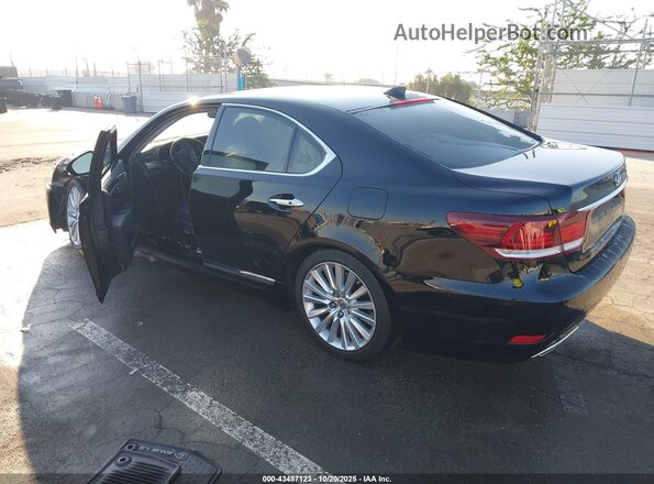 JTHCL5EF1H5029437 2017 LEXUS LS 460 Black Rear left