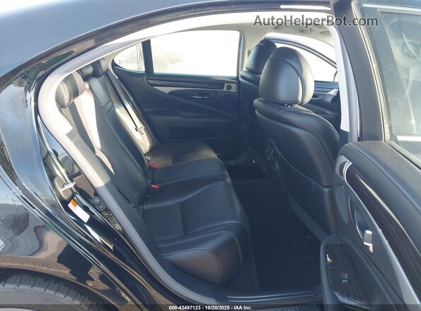 JTHCL5EF1H5029437 2017 LEXUS LS 460 Black VIN sticker view