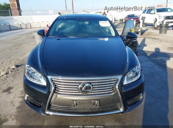 JTHCL5EF1H5029437 2017 LEXUS LS 460 Black Instrument cluster view