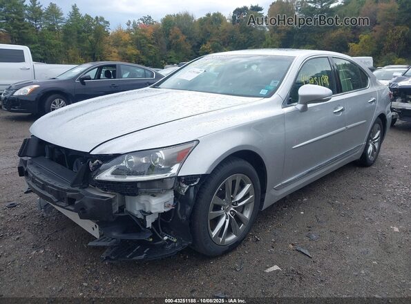 JTHCL5EF3G5025937 2016 LEXUS LS 460 Silver Առջևի ձախ երեք քառորդ տեսարան