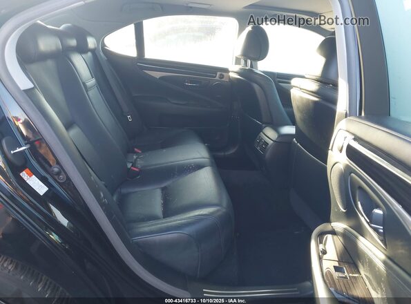 JTHCL5EF8G5027165 2016 LEXUS LS 460 Black VIN sticker view