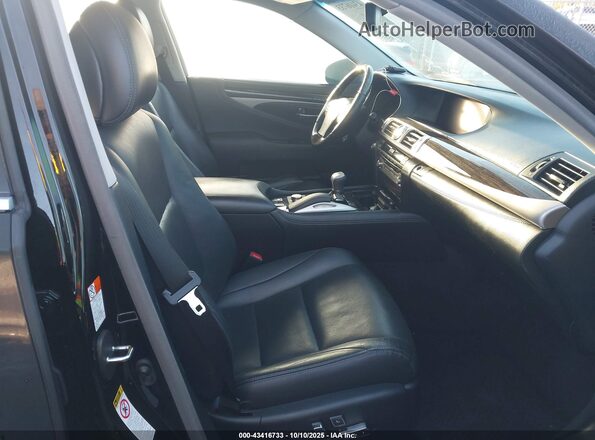 JTHCL5EF8G5027165 2016 LEXUS LS 460 Black Front interior view