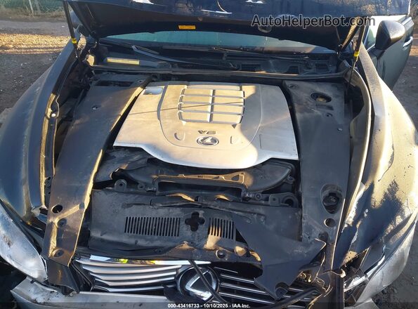 JTHCL5EF8G5027165 2016 LEXUS LS 460 Black Rear view