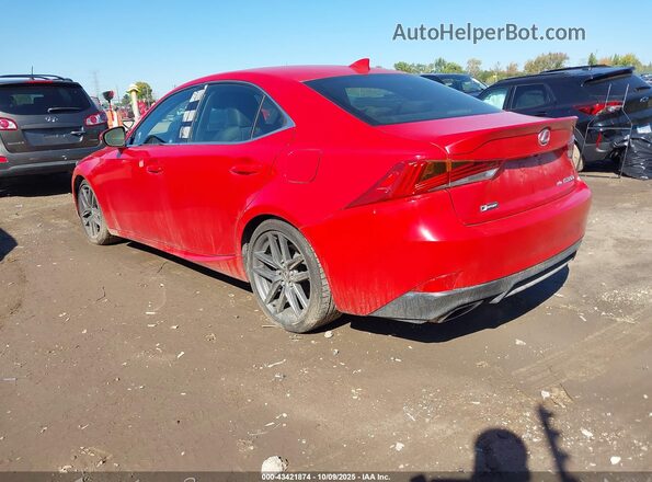 JTHCM1D24H5025354 2017 LEXUS IS 300 Red Tył lewy