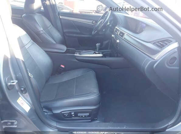 JTHCZ1BL1GA001032 2016 LEXUS GS 350 Gray Вид салону спереду