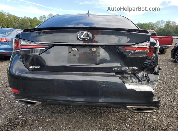 JTHCZ1BL5JA010243 2018 LEXUS GS Black Vista trasera