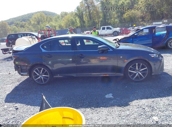 JTHCZ1BL8HA007329 2017 LEXUS GS 350 Черный Панорамный вид салона 360°