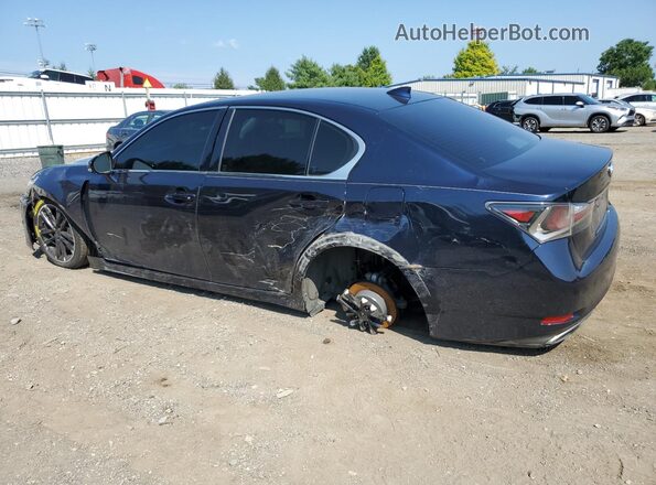 JTHCZ1BL9HA006898 2017 LEXUS GS Blue Trasero izquierdo