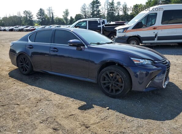 JTHCZ1BL9HA006898 2017 LEXUS GS Blue Delantero derecho