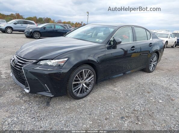 JTHCZ1BLXHA004626 2017 LEXUS GS 350 Black Przód lewy