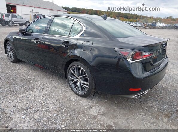 JTHCZ1BLXHA004626 2017 LEXUS GS 350 Black Tył lewy