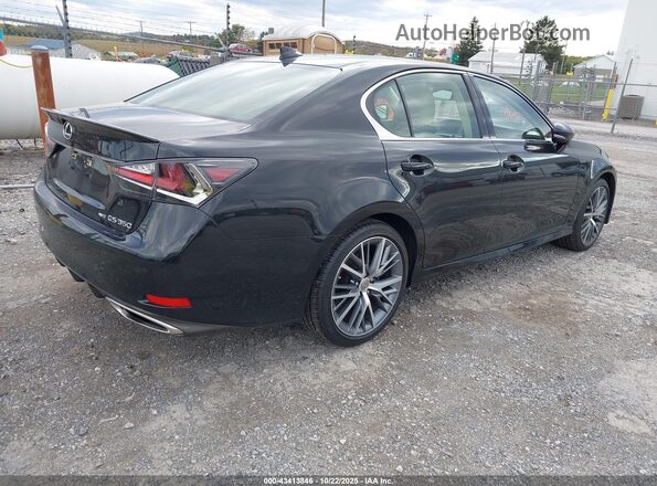 JTHCZ1BLXHA004626 2017 LEXUS GS 350 Black Tył prawy