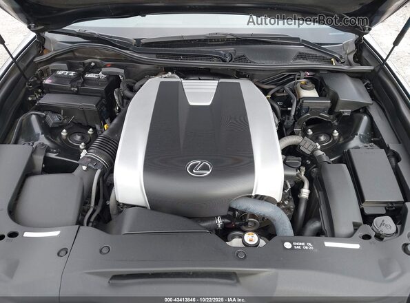 JTHCZ1BLXHA004626 2017 LEXUS GS 350 Black Widok z tyłu