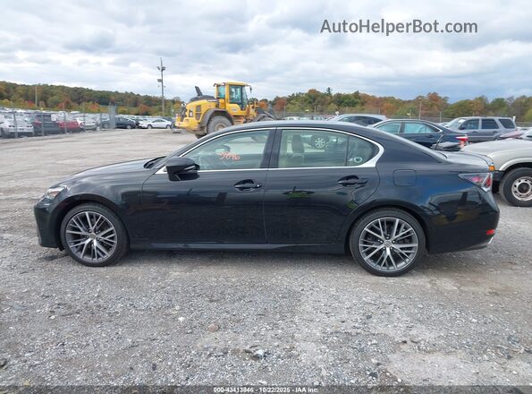 JTHCZ1BLXHA004626 2017 LEXUS GS 350 Black Widok wnętrza 360 stopni