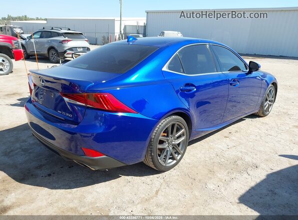 JTHCZ1D23J5015065 2018 LEXUS IS 350 Blue Rear right