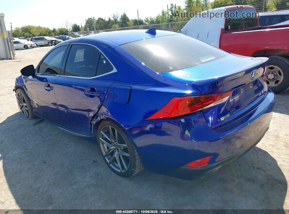 JTHCZ1D23J5015065 2018 LEXUS IS 350 Blue Rear left