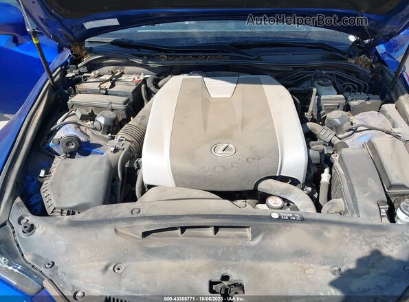 JTHCZ1D23J5015065 2018 LEXUS IS 350 Blue Rear view