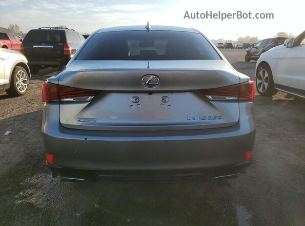 JTHCZ1D2XK5016778 2019 LEXUS IS Gray Հետևի տեսք