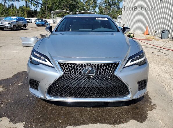 JTHD51FF7M5014294 2021 LEXUS LS Silver Front view