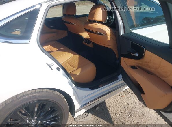 JTHD51GF3P5011038 2023 LEXUS LS 500 White Vista de la etiqueta del VIN