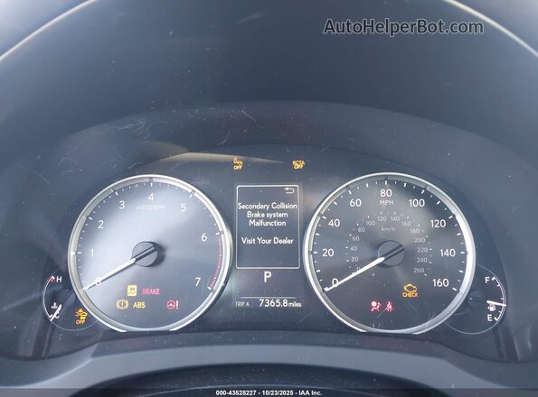JTHDA1D24P5128432 2023 LEXUS IS 300 Light Blue Widok tylnych siedzeń