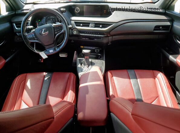 JTHE3JBH6L2030181 2020 LEXUS UX Черный Вид панели приборов