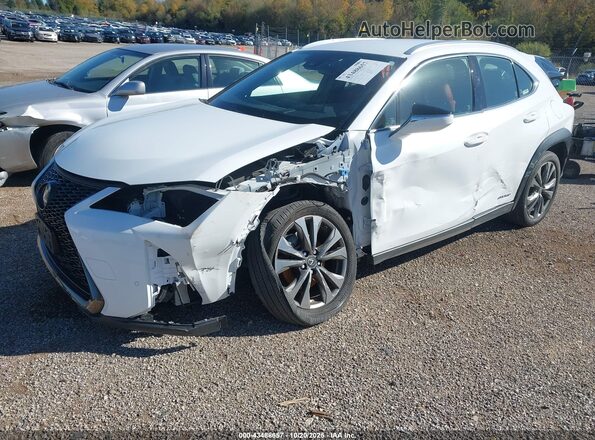 JTHE9JBH4M2049487 2021 LEXUS UX 250H White Передня ліва чверть