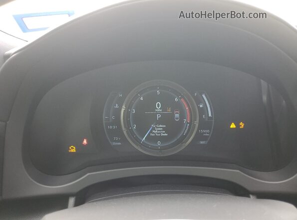 JTHGA5BC2L5010860 2020 LEXUS RC Blue Instrument cluster view
