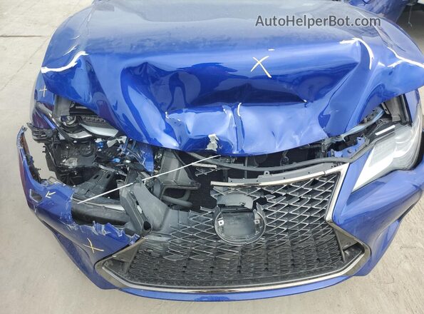 JTHGA5BC2L5010860 2020 LEXUS RC Blue Rear interior view