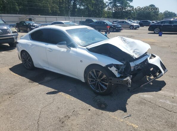 JTHGZ1B20M5037372 2021 LEXUS IS White Delantero derecho