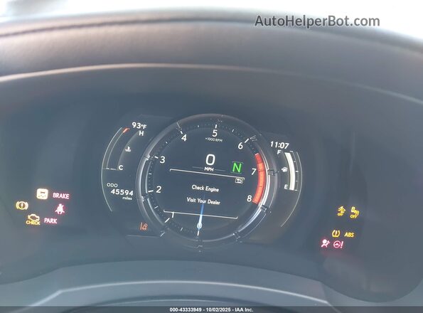 JTHGZ1B20M5047125 2021 LEXUS IS 350 Silver Հետևի նստատեղերի տեսք