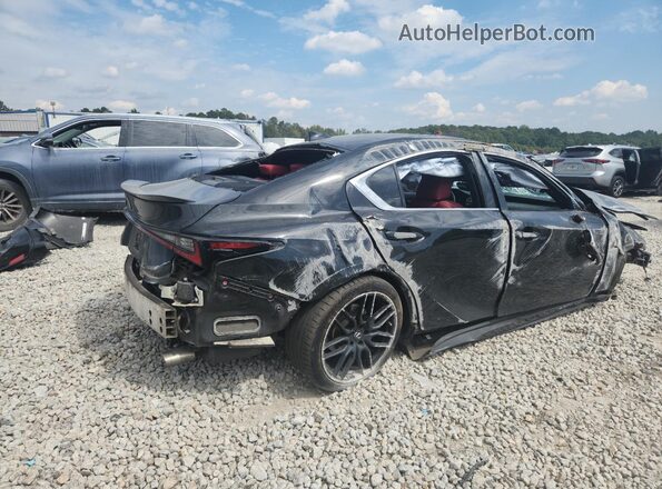 JTHGZ1B22M5038426 2021 LEXUS IS Black Задня права чверть
