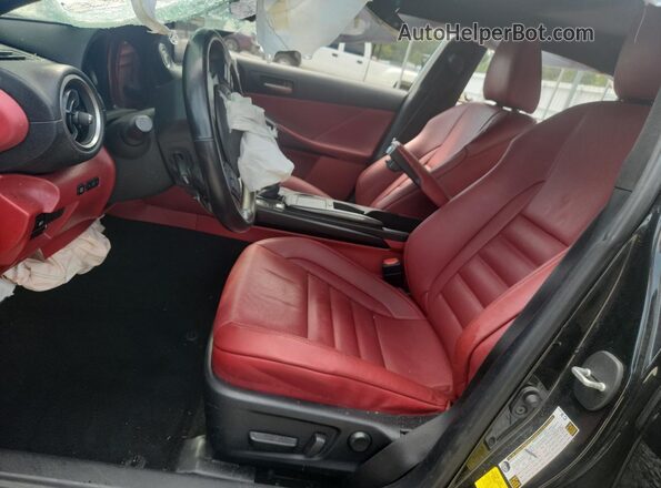 JTHGZ1B22M5038426 2021 LEXUS IS Black Вид салону спереду