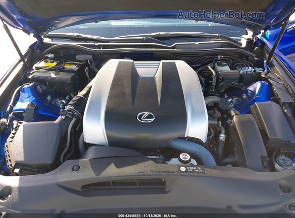 JTHGZ1B22M5047479 2021 LEXUS IS 350 Blue Հետևի տեսք