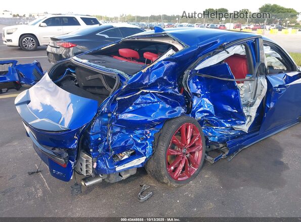 JTHGZ1B22M5047479 2021 LEXUS IS 350 Blue Դիմացի տեսք