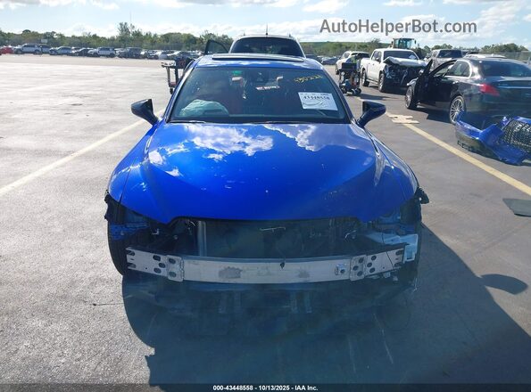 JTHGZ1B22M5047479 2021 LEXUS IS 350 Blue Սարքավորումների վահանակի տեսք