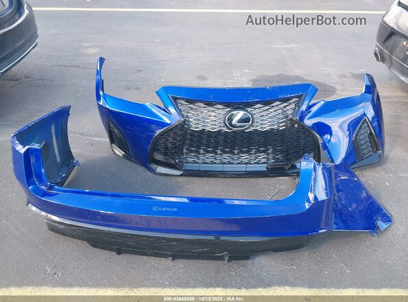 JTHGZ1B22M5047479 2021 LEXUS IS 350 Blue Առջևի վահանակի տեսք