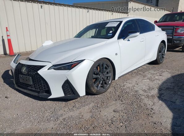 JTHGZ1B23N5057794 2022 LEXUS IS 350 White Передня ліва чверть