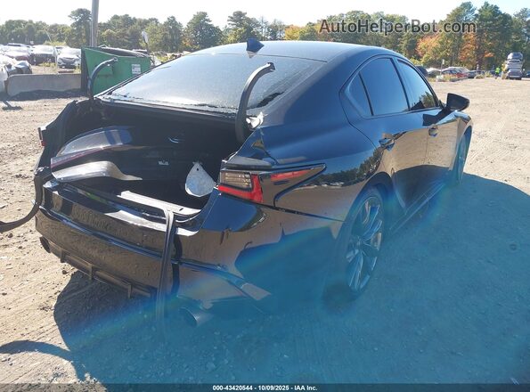 JTHGZ1B23P5069026 2023 LEXUS IS 350 Черный Задняя правая четверть