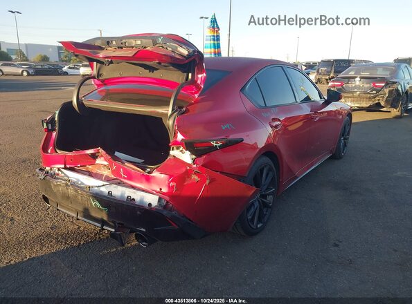 JTHGZ1B24M5040534 2021 LEXUS IS 350 Red Tył prawy