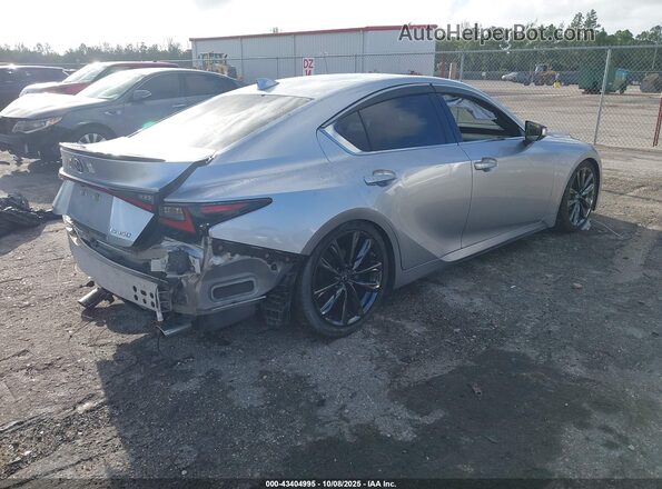 JTHGZ1B24N5054094 2022 LEXUS IS 350 Silver Tył prawy